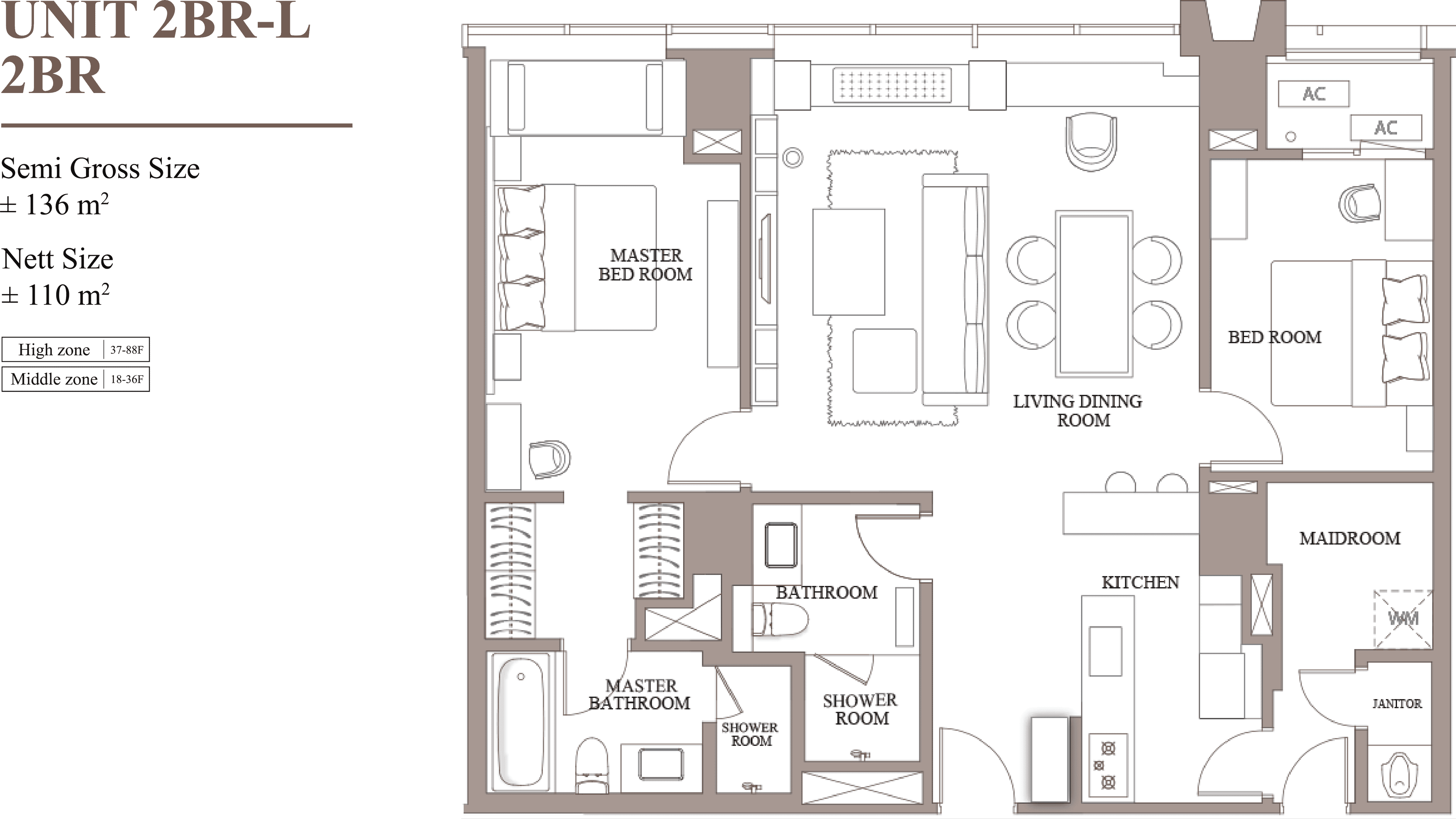 Unit Plan 2BR-A